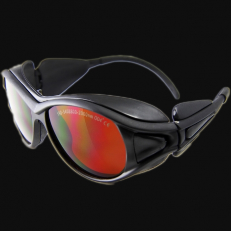 Ideal choice of laser eyewear for 808nm, 980nm, 1064nm infrared laser, applicable for 190-540nm & 800-2000nm